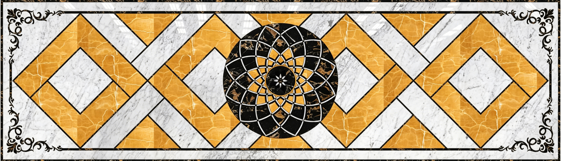 Waterjet Medallion — Waterjet Slot 5