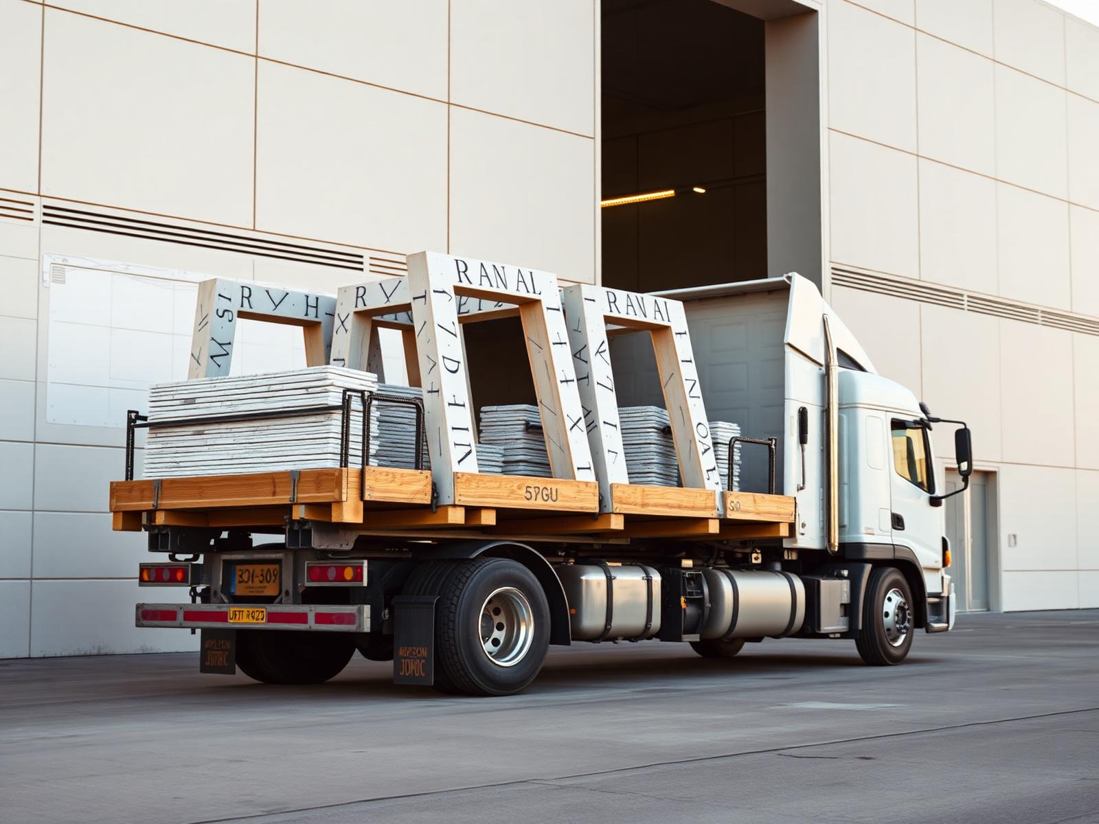 Delivery truck